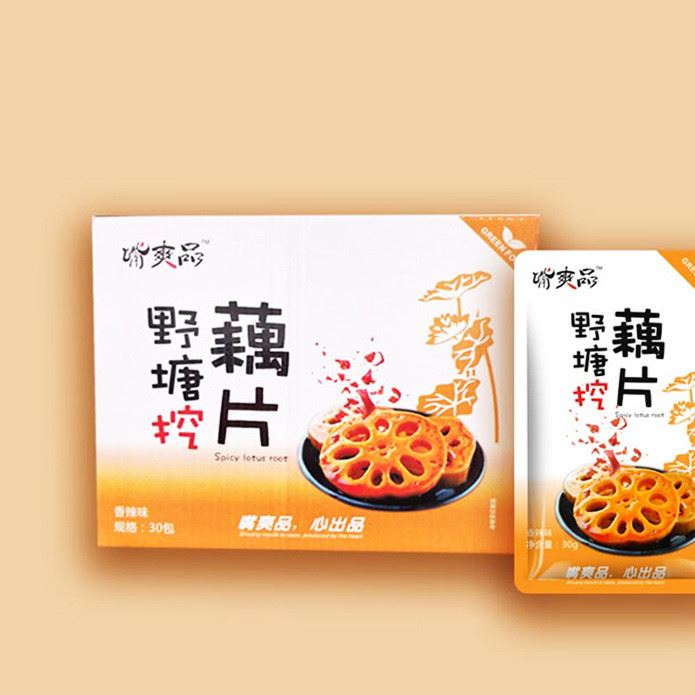 嘴爽品蓮藕湖南特產(chǎn)休閑麻辣零食大眾香辣王2018春節(jié)拜年禮盒包郵示例圖5