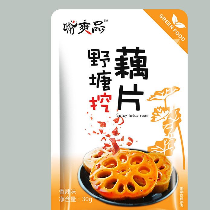 嘴爽品蓮藕湖南特產(chǎn)休閑麻辣零食大眾香辣王2018春節(jié)拜年禮盒包郵示例圖6