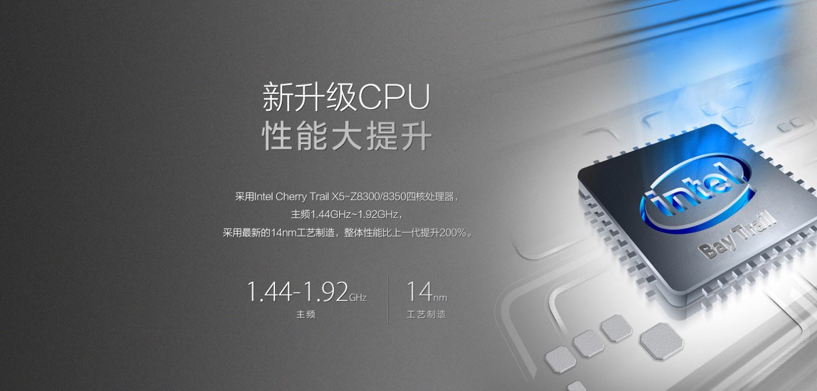 Windows10四核MINI PC Win10系統(tǒng)2GB 32GB INTER示例圖1