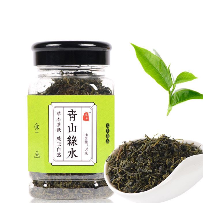 初素堂 青山綠水 優(yōu)選小葉苦丁茶 毛冬青嫩芽 罐裝小葉苦丁養(yǎng)生茶示例圖1