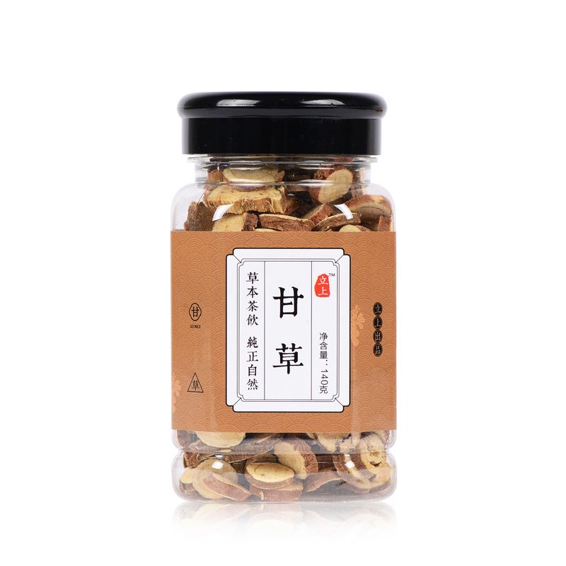 初素堂 甘草片 精選甘肅甘草片 圓片紅皮甘草 罐裝 清潤養(yǎng)生茶示例圖2