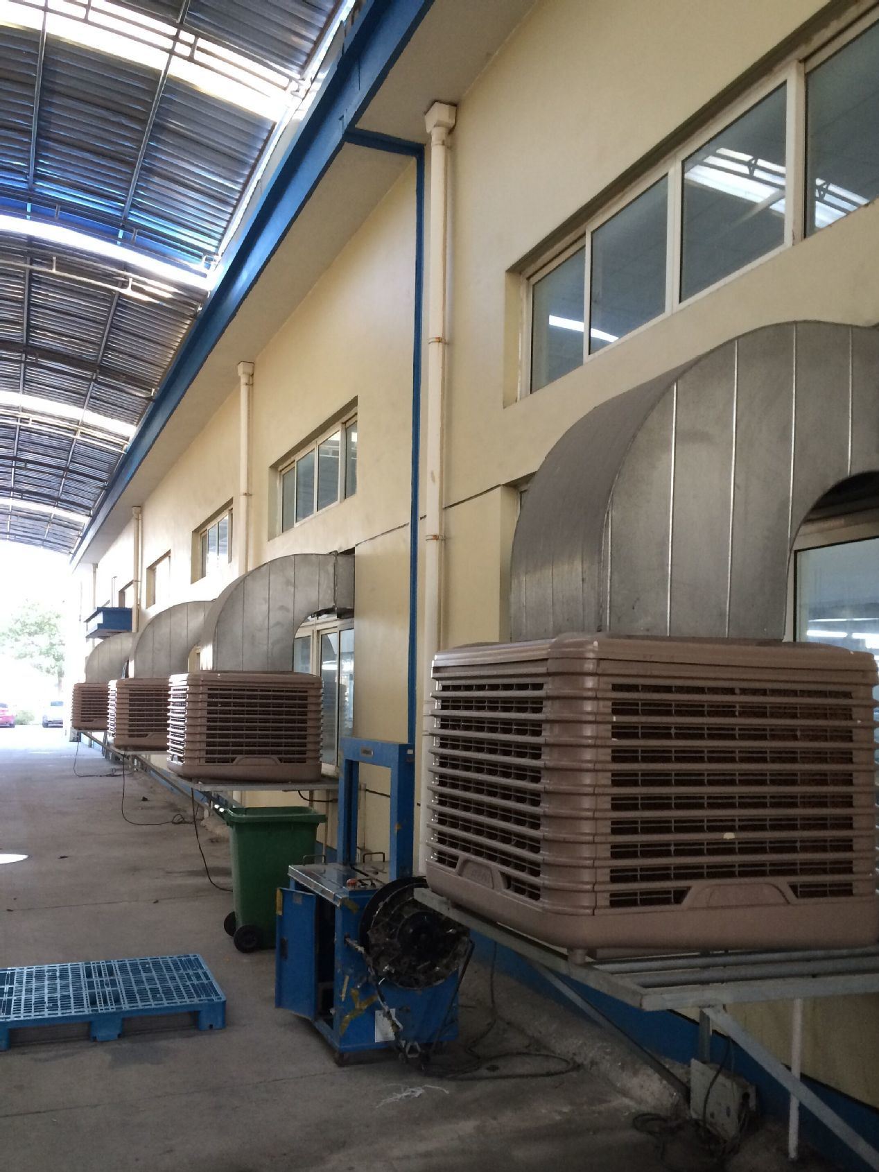 澳藍AZL18-ZX（S）31B蒸發式冷氣機 環保空調 冷風機 車間降溫示例圖4
