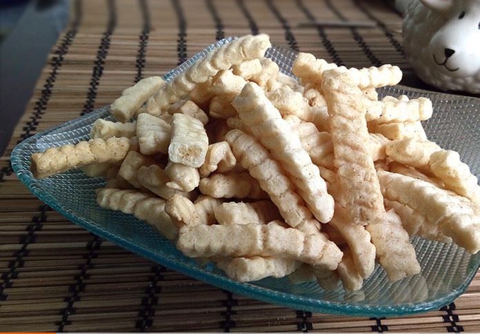 康元蝦條60g 精典蝦條美味零食焙烤型膨化辦公室清真食品零食示例圖3