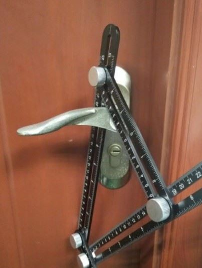 鋁合金四折尺