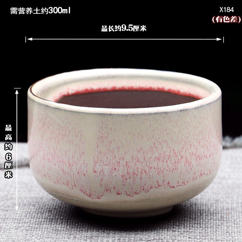 宜興多肉植物花盆多肉花盆粗陶綠植物陶瓷簡約個性小花盆紫砂盆栽示例圖7