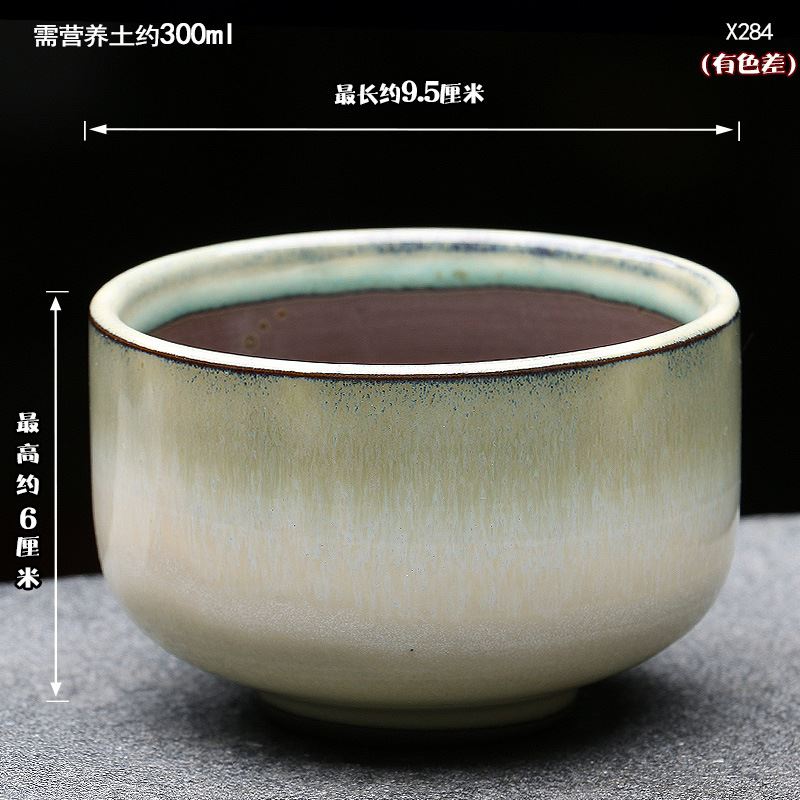 宜興多肉植物花盆多肉花盆粗陶綠植物陶瓷簡約個性小花盆紫砂盆栽示例圖11
