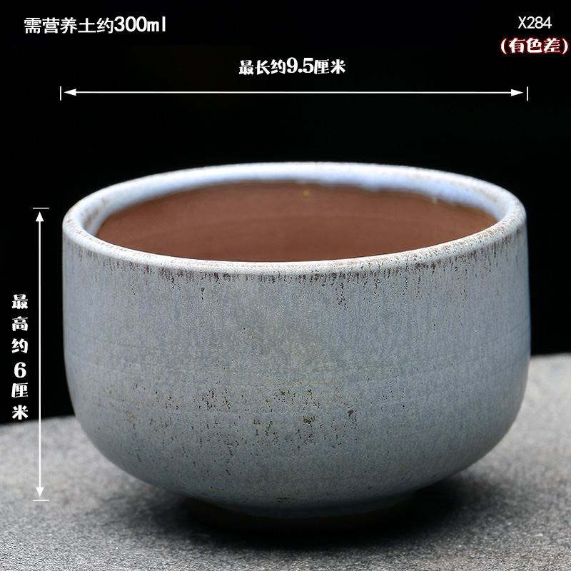 宜興多肉植物花盆多肉花盆粗陶綠植物陶瓷簡約個性小花盆紫砂盆栽示例圖12