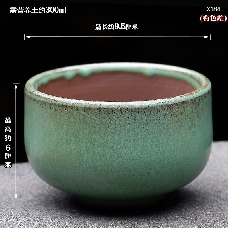 宜興多肉植物花盆多肉花盆粗陶綠植物陶瓷簡約個性小花盆紫砂盆栽示例圖14