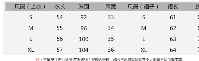 2018时尚韩版甜美格子衬衫夏季小清新连衣裙套装女省心两件套示例图12