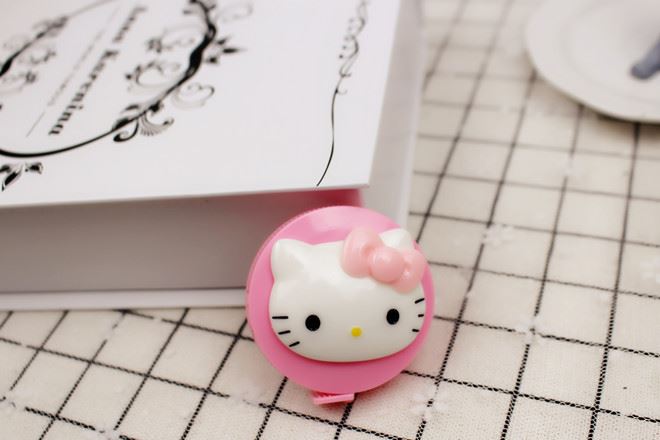 卡通hello Kitty 凱蒂貓KT卷尺 量尺 小卷尺 迷你卷尺 伸縮卷尺示例圖4