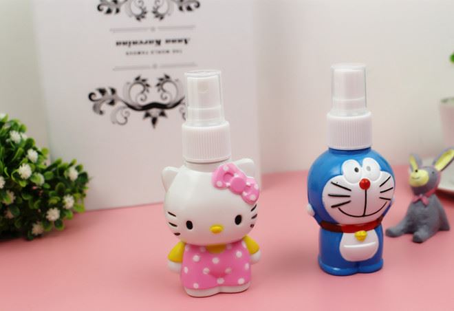 可爱hellokitty卡通喷瓶叮当喷雾瓶化妆品空瓶香水分装瓶