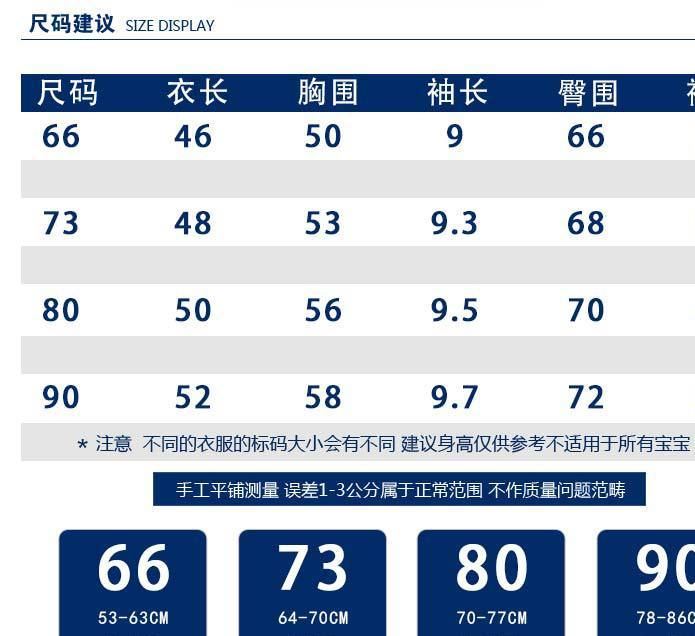 童裝夏2017新品新生兒連體衣服幼童寶寶棉哈衣嬰兒嬰童連身衣爬服示例圖41