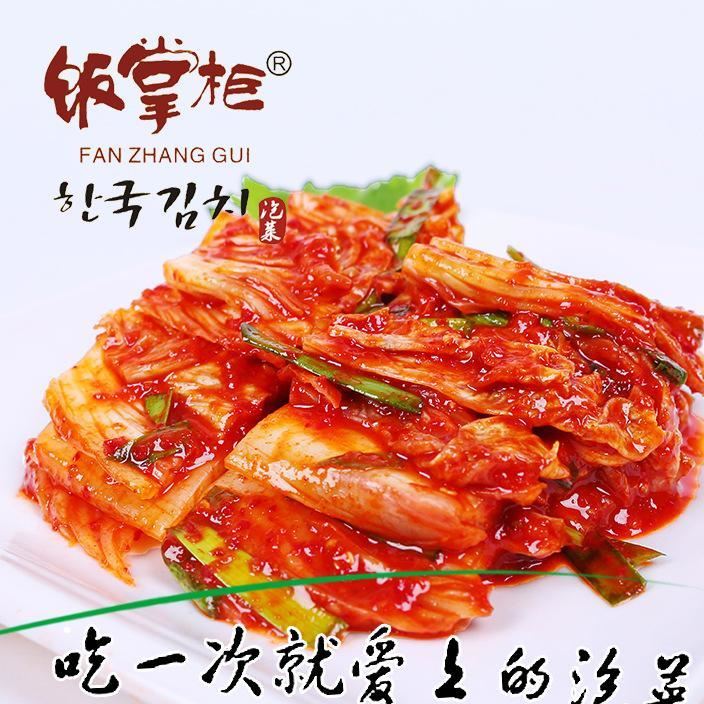 飯掌柜韓國(guó)泡菜750g/瓶 東北腌制下飯泡菜 韓國(guó)泡菜正 宗辣白菜示例圖2