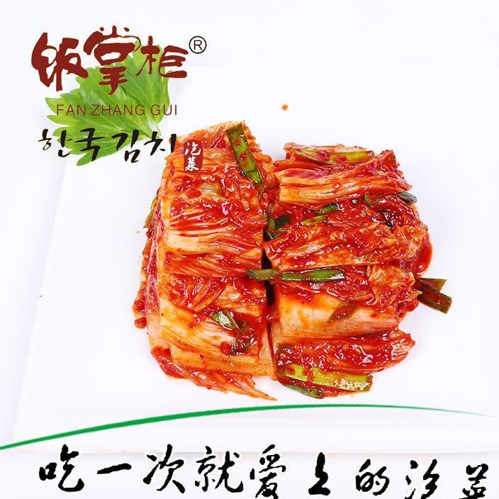 飯掌柜韓國(guó)泡菜750g/瓶 東北腌制下飯泡菜 韓國(guó)泡菜正 宗辣白菜示例圖3