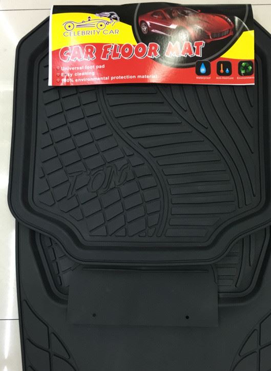 NO.1PVC橡膠橡塑外貿(mào)通用汽車腳墊007貨號示例圖1