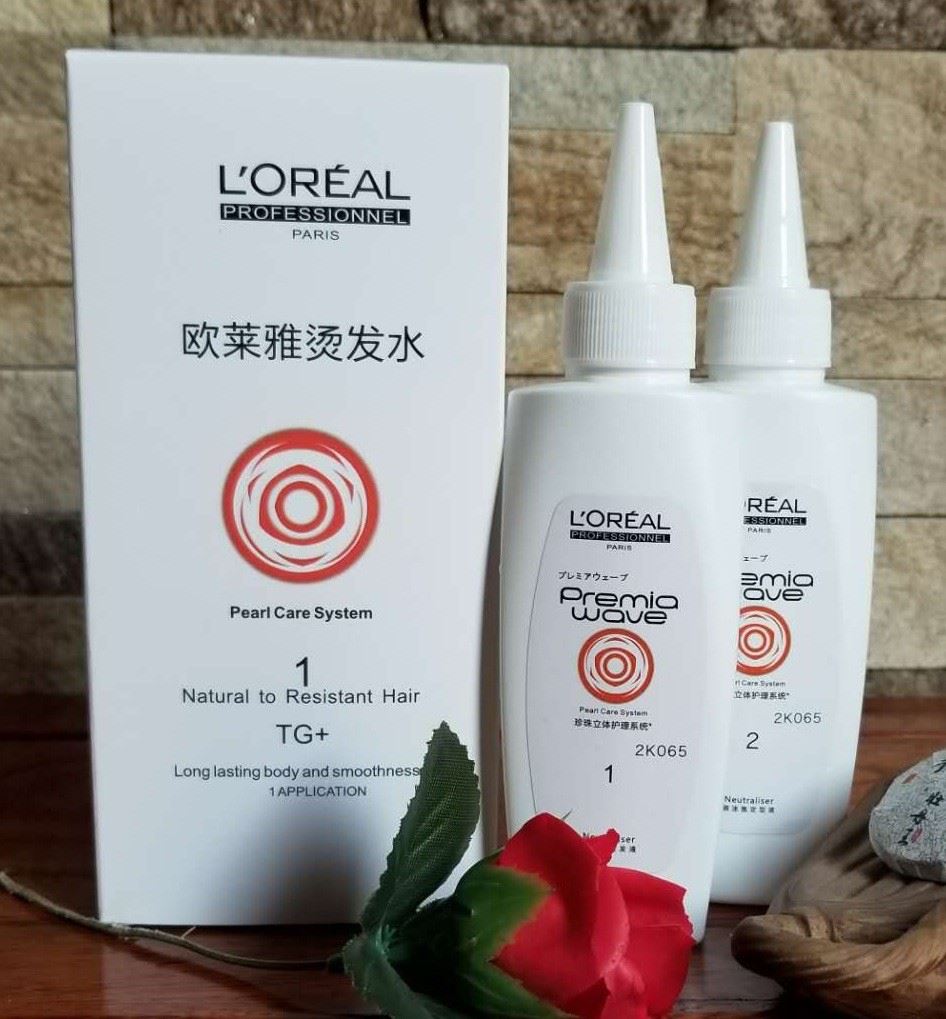 厂家直销批发欧莱雅冷烫 电发水 发离子烫陶瓷烫