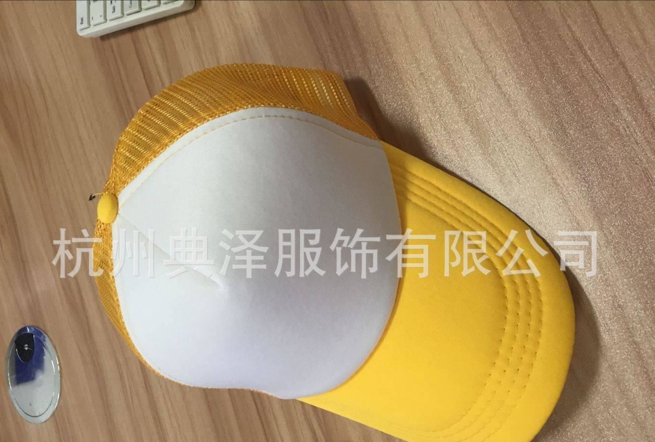 低價(jià)定制棉廣告帽全滌網(wǎng)帽 便宜滌棉鴨舌帽 遮陽(yáng)帽旅行社印LOGO示例圖21