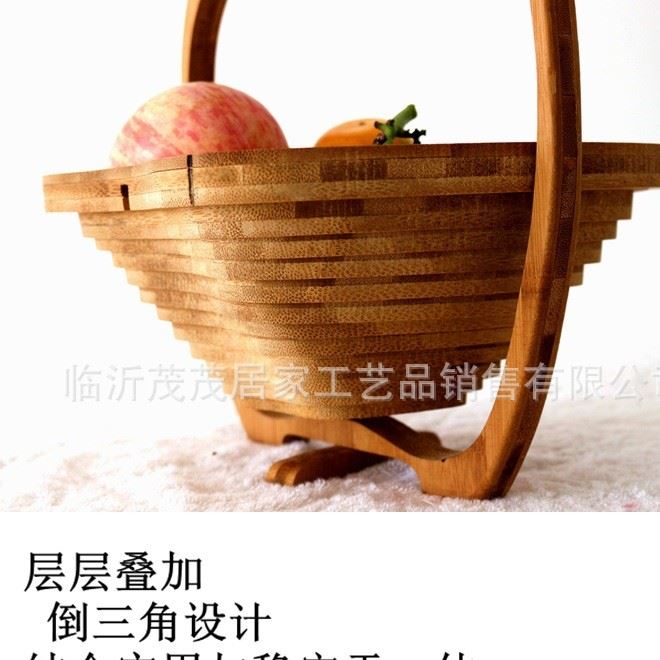 創(chuàng)意居家水果干果盤桌面裝飾收納筐可折疊化妝品收納盒酒店用品示例圖6