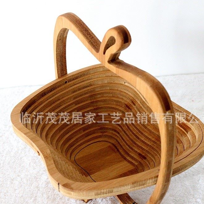 創(chuàng)意居家水果干果盤桌面裝飾收納筐可折疊化妝品收納盒酒店用品示例圖9