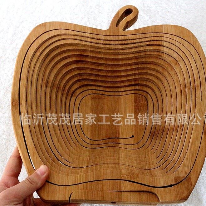 創(chuàng)意居家水果干果盤桌面裝飾收納筐可折疊化妝品收納盒酒店用品示例圖11