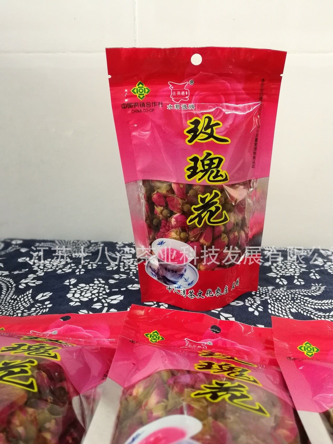 玫瑰花茶干玫瑰花蕾天然无硫袋装批发