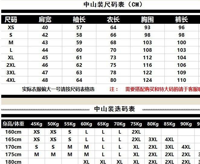 民國中山裝 廠家直銷民國五四青年裝 民國演出服中山裝現(xiàn)貨批發(fā)示例圖3