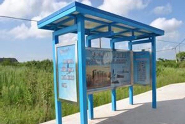 候車亭￥淮南公交候車亭價格-景安交通設(shè)施有限公司示例圖2