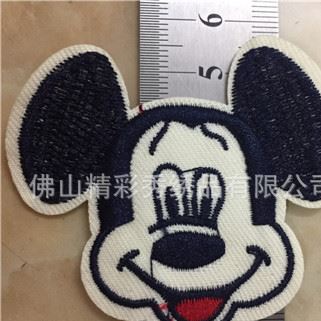電腦繡花 時尚章仔刺繡補丁布貼卡通圖案廠家直銷刺繡漂亮現貨示例圖4