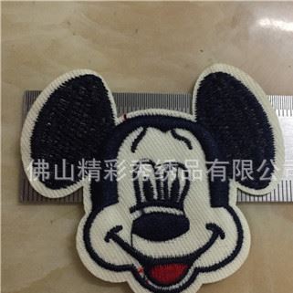 電腦繡花 時尚章仔刺繡補丁布貼卡通圖案廠家直銷刺繡漂亮現貨示例圖5