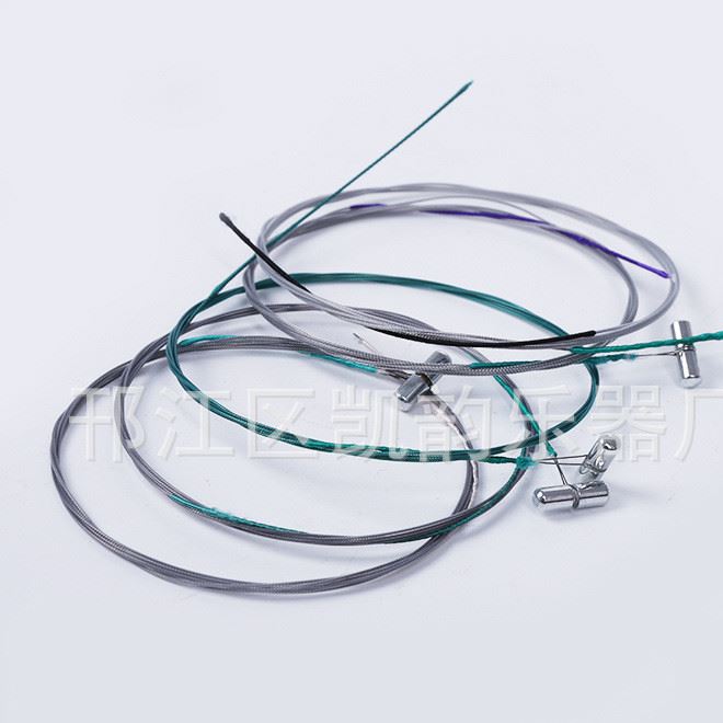 樂器配件通用古箏弦 1-5號備用中級古箏琴弦 古箏琴弦廠家直銷示例圖6