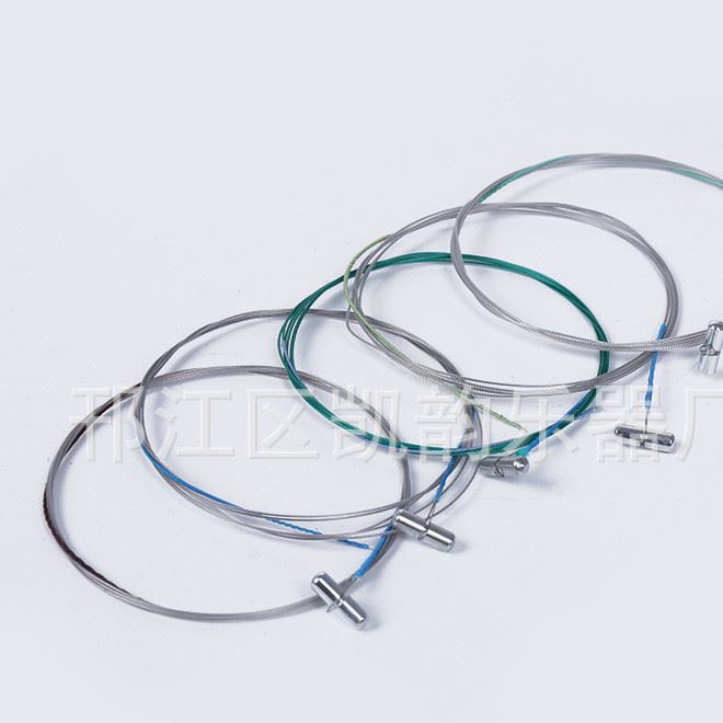 樂器配件通用古箏弦 1-5號備用中級古箏琴弦 古箏琴弦廠家直銷示例圖7