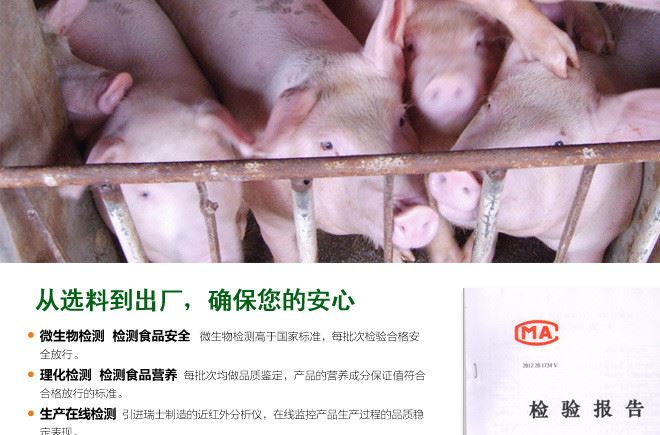 今朝匯林飼料8402瘦肉豬用預(yù)混料4%中豬預(yù)混料飼料廠家批發(fā)示例圖17