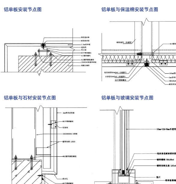 造型铝单板 氟碳漆喷涂佛山厂家直销 工程投标专用铝合金板材幕墙示例图21