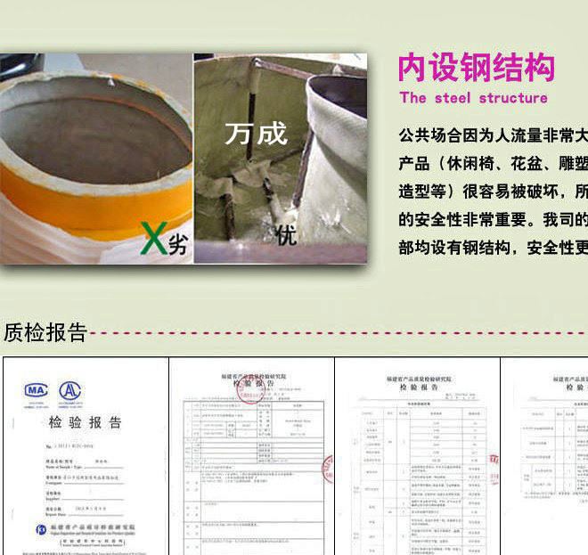 戶外定制落地不規(guī)則切面玻璃鋼花盆組合 走廊過道電梯口裝飾花盆示例圖15