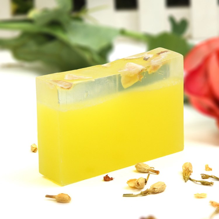 【洁面手工皂】100克柠檬片精油皂补水护肤清洁手工皂沐浴洁面香皂