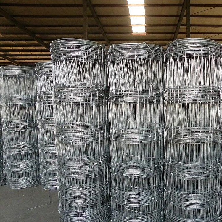 供应草原网 牧场养殖围挡 镀锌钢丝牛栏网 卡扣式铁丝网