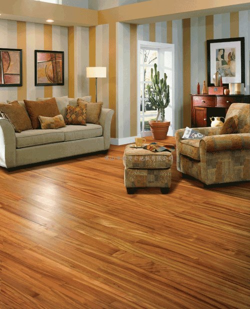 【nature&缅茄木doussie】进口 fsc ce 地热 三层实木地板 直销