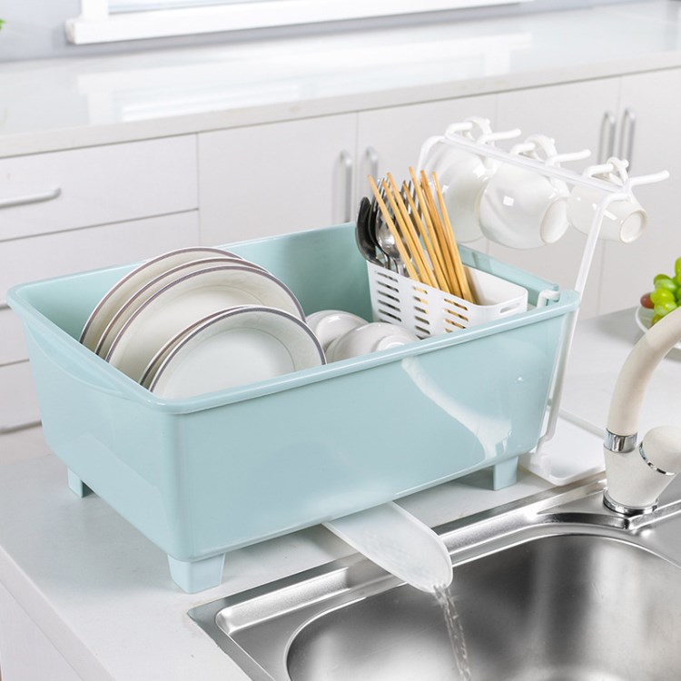 碗筷收纳盒碗盆带盖防尘有盖沥水家用放碗装勺子茶杯大号碗架批发