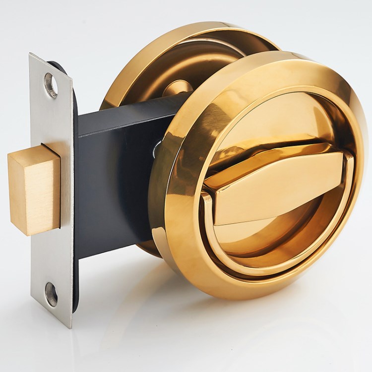 【室内门锁】管井锁不锈钢拉环锁闭锁隐形门锁拉手锁通