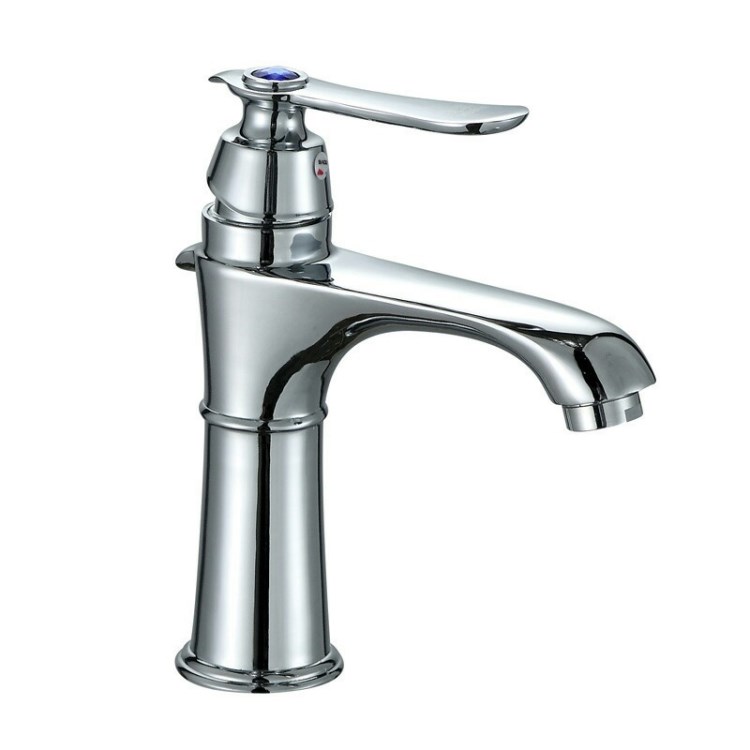 【面盆龙头】全铜欧派面盆冷热龙头