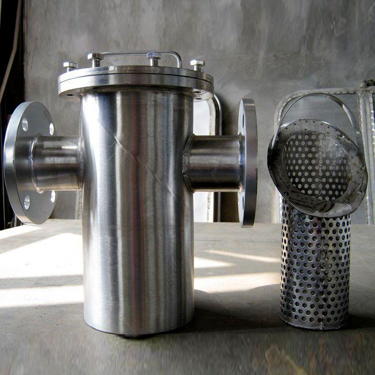 【精密过滤器】圣顿供应铸钢不锈钢蓝式过滤器 精密过滤器dn系列法兰