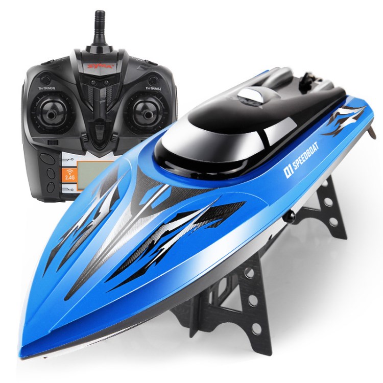 syma司马 q1儿童水上玩具 大型2.4g遥控船 仿真航模 高速快艇