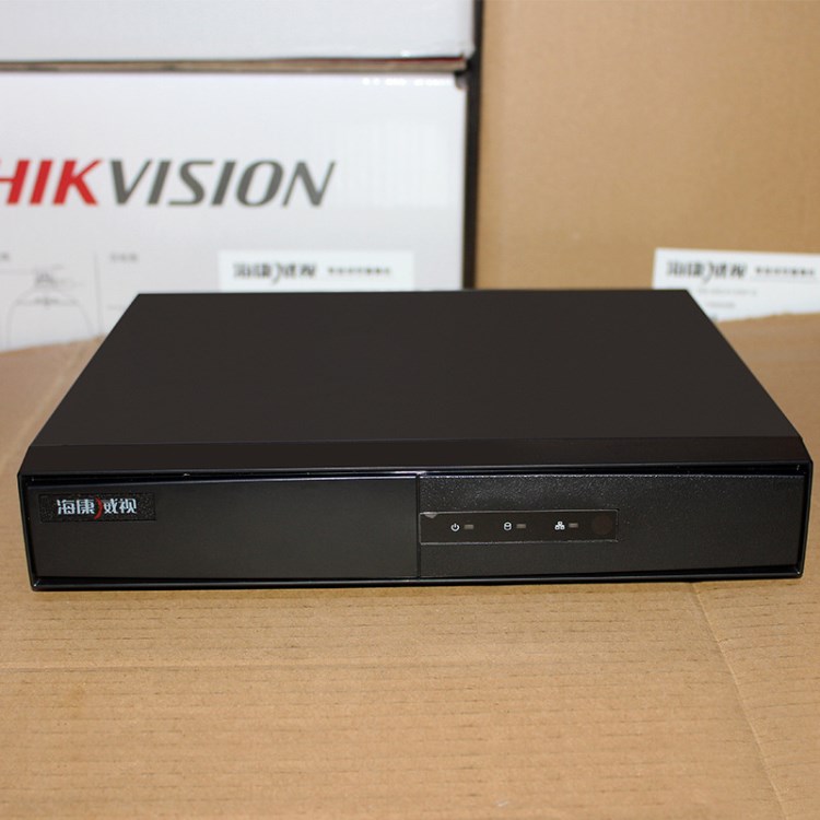 海康威视4路网络硬盘录像机nvr摄像头监控主机单盘位ds-7804n-f1