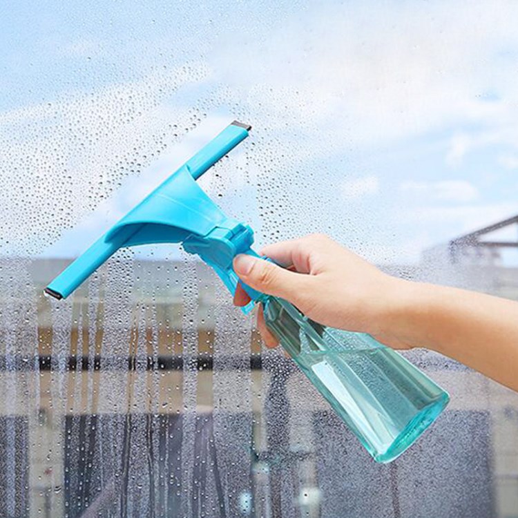 玻璃刮水器刮刀家用一体喷水玻璃清洁器擦窗器瓷砖地板刮条窗工具