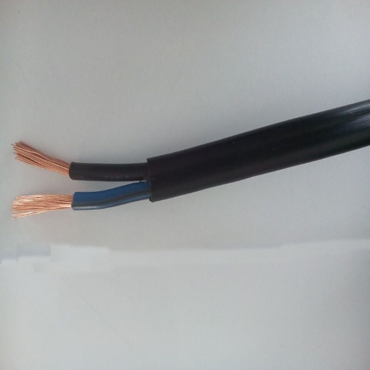 厂家直销护套软线 2*2.5平方铜芯电线 家用rvv 两芯电源线可定制