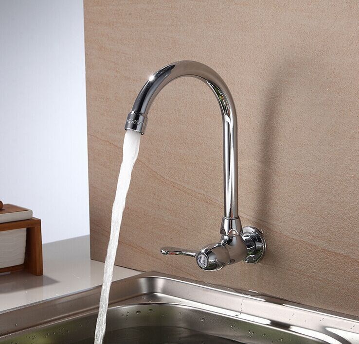 【快开水龙头】南安水龙头厂家直销 横式 角式 入墙单冷洗菜盆龙头 快