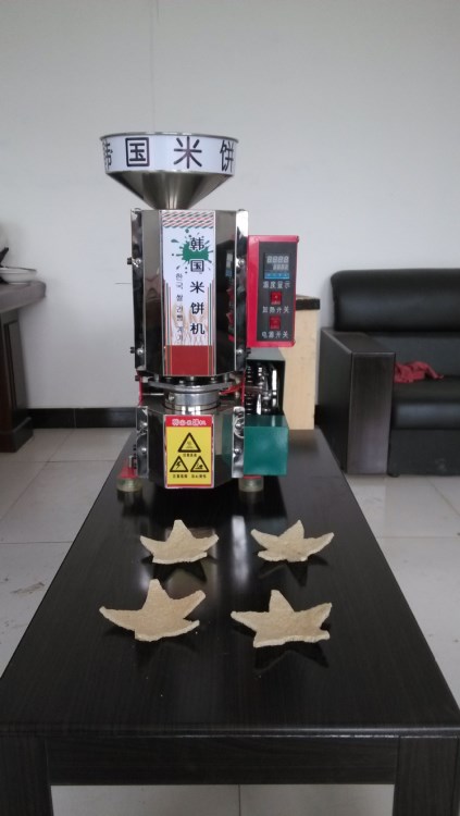 【生产机器】韩国米饼机 泰国香米酥 全自动化生产 多味健康雪饼 品牌