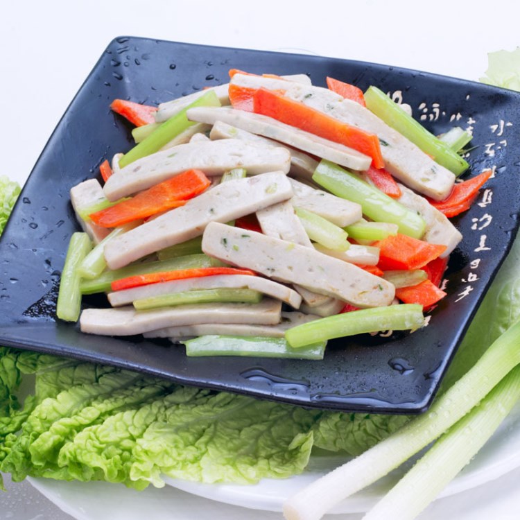 【烧烤食品】平海香葱鱼腐鱼片鱼糕烧烤饭堂炒菜食品10kg/箱