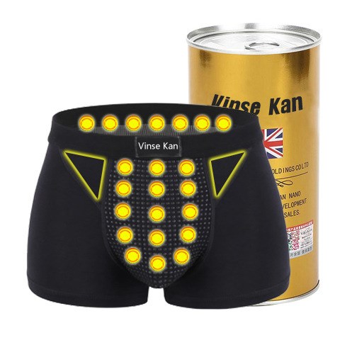 第十代vk英国卫裤26颗磁疗保健男士内裤正品莫代尔平角裤厂家批发