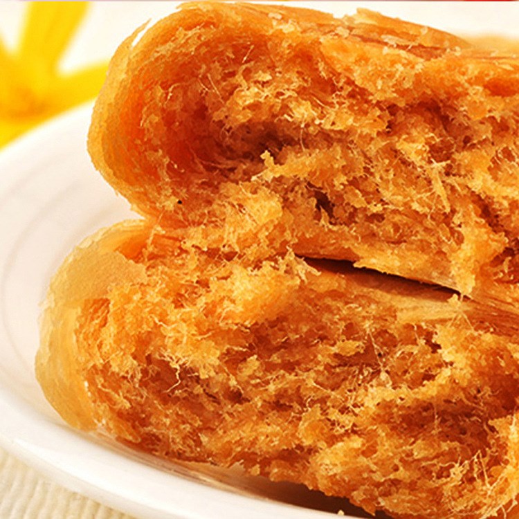 厂家直销肉松饼 5斤特产金丝肉松饼整箱休闲食品小吃糕点整箱72个